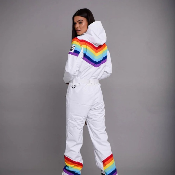 Women’s OOSC Rainbow Road Ski Suit Size: Large - Picture 3 of 11